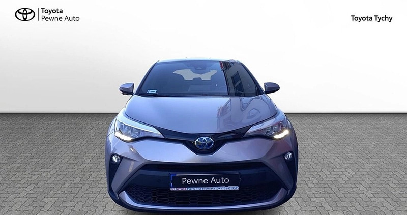 Toyota C-HR cena 108900 przebieg: 55129, rok produkcji 2021 z Tychy małe 211